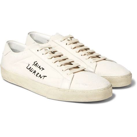 used mens ysl sneakers|saint laurent sneakers for men.